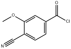 Benzoyl chloride, 4-cyano-3-methoxy- (9CI)