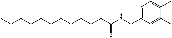 N-[(3,4-dimethylphenyl)methyl]dodecanamide