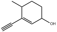 2-Cyclohexen-1-ol, 3-ethynyl-4-methyl- (6CI)