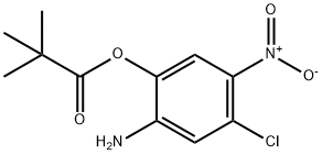 2,2-Dimethylpropionic acid 2-amino-4-chloro-5-nitrophenyl ester
