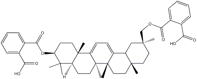olean-11,13(18)-diene-3,30-diol dihemiphthalate, disodium salt