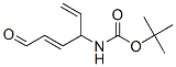 Carbamic acid, (1-ethenyl-4-oxo-2-butenyl)-, 1,1-dimethylethyl ester (9CI)