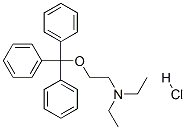 N,N-diethyl-2-trityloxy-ethanamine hydrochloride