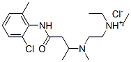2-[(2-chloro-6-methyl-phenyl)carbamoylmethyl-propan-2-yl-amino]ethyl-d iethyl-azanium chloride