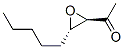 Ethanone, 1-[(2R,3S)-3-pentyloxiranyl]- (9CI)