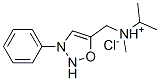 methyl-[(3-phenyl-2H-oxadiazol-5-yl)methyl]-propan-2-yl-azanium chlori de