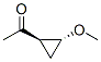 Ethanone, 1-(2-methoxycyclopropyl)-, trans- (9CI)