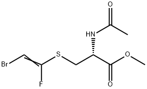 methyl 2-acetamido-3-[(E)-2-bromo-1-fluoro-ethenyl]sulfanyl-propanoate