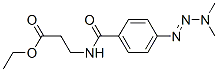 ethyl 3-[(4-dimethylaminodiazenylbenzoyl)amino]propanoate