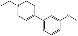1-ethyl-4-(3-methoxyphenyl)-1,2,3,6-tetrahydropyridine
