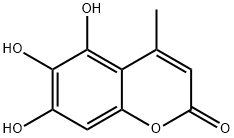 Coumarin, 5,6,7-trihydroxy-4-methyl- (6CI)