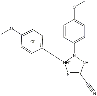 5-Cyano-2,3-bis(4-methoxyphenyl)-2H-tetrazolium chloride