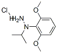 1-(2,6-dimethoxyphenyl)propan-2-ylhydrazine hydrochloride