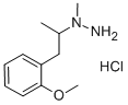 1-(o-Methoxy-alpha-methylphenethyl)-1-methylhydrazine hydrochloride