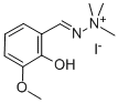 2-Hydroxy-3-methoxybenzaldehyde, hyrazone with 1,1,1-trimethylhydrazon ium iodide