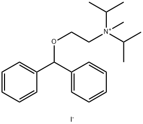 AMMONIUM, DIISOPROPYL(2-DIPHENYLMETHOXYETHYL)METHYL-, IODIDE