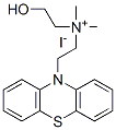 2-hydroxyethyl-dimethyl-(2-phenothiazin-10-ylethyl)azanium iodide
