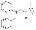 (N-Benzyl-N-(2-pyridyl)aminoethyl)trimethylammonium iodide