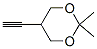 1,3-Dioxane, 5-ethynyl-2,2-dimethyl- (9CI)