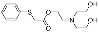 2-(bis(2-hydroxyethyl)amino)ethanol, 2-phenylsulfanylacetic acid