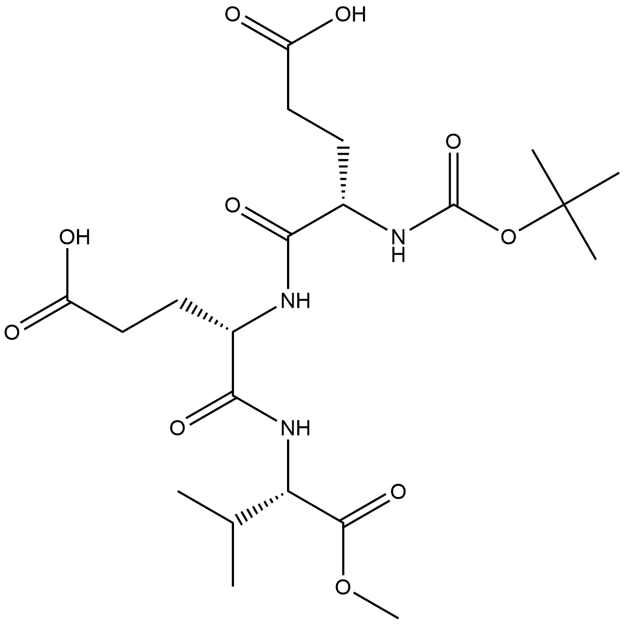 N-T-BOC-GLU-GLU-VAL METHYL ESTER