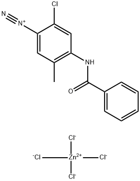 2-氯-4-苯甲酰氨基-5-甲苯重氮氯化物 半(氯化锌) 盐