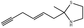 2-[(E)-hex-2-en-5-ynyl]-2-methyl-thiazolidine