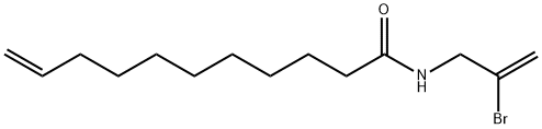 10-Undecenamide, N-(2-bromoallyl)-