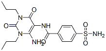 Benzamide,  4-(aminosulfonyl)-N-(6-amino-1,2,3,4-tetrahydro-2,4-dioxo-1,3-dipropyl-5-pyrimidinyl)-