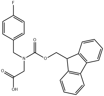 N-Fmoc-4-fluorobenzyl-glycine