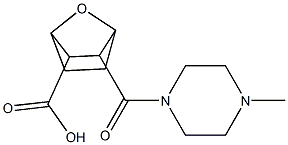 3-(4-METHYLPIPERAZINE-1-CARBONYL)-7-OXABICYCLO[2.2.1]HEPTANE-2-CARBOXYLIC ACID
