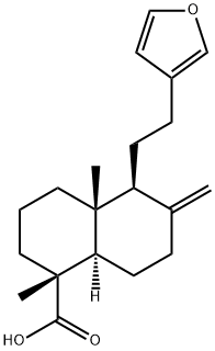 (5β,9R,10α)-15,16-Epoxylabda-8(17),13(16),14-trien-19-oic acid