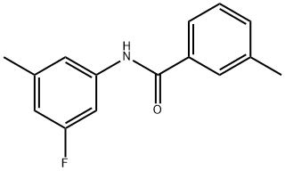 N-(3-氟-5-甲基苯基)-3-甲基苯甲酰胺