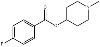 1-methyl-4-piperidyl 4'-fluorobenzoate
