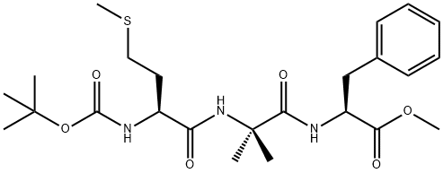 t-butyloxycarbonyl-methionyl-aminobutyryl-phenylalanine methyl ester