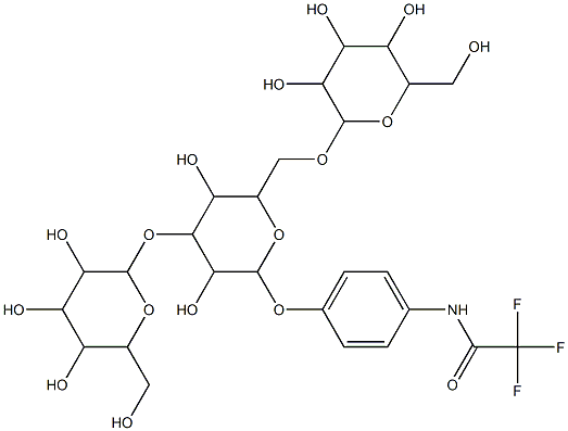 4-trifluoroacetamidophenylmannopyranosyl-(1-3)-O-(mannopyranosyl-(1-6))-mannopyranoside