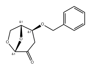 .beta.-D-erythro-Hexopyranos-2-ulose, 1,6-anhydro-3-deoxy-4-O-(phenylmethyl)-
