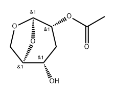 .beta.-D-ribo-Hexopyranose, 1,6-anhydro-3-deoxy-, 2-acetate