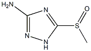 1H-1,2,4-Triazol-3-amine,5-(methylsulfinyl)-(9CI)