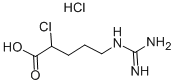 A-CHLORO-DELTA-GUANIDINO-N-VALERIC ACID HCL CRYSTAL