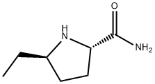 2-Pyrrolidinecarboxamide,5-ethyl-,(2S-trans)-(9CI)