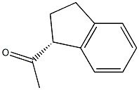 Ketone, 1-indanyl methyl, (R)-(-)- (8CI)