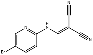 2-[(5-Bromo-pyridin-2-ylamino)-methylene]-malononitrile