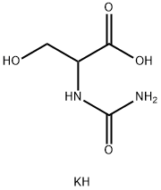 N-CARBAMYL-DL-SERINE POTASSIUMCRYSTALLIN E