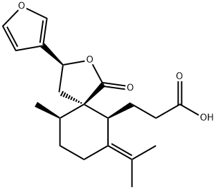 (3S,5R,6S,10R)-3-(3-Furanyl)-10-methyl-7-(1-methylethylidene)-1-oxo-2-oxaspiro[4.5]decane-6-propionic acid