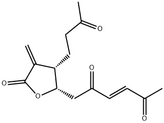 (E)-1-[(2S)-Tetrahydro-4-methylene-5-oxo-3β-(3-oxobutyl)furan-2β-yl]-3-hexene-2,5-dione