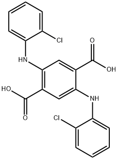 2,5-二(2-氯苯胺基)对苯二甲酸
