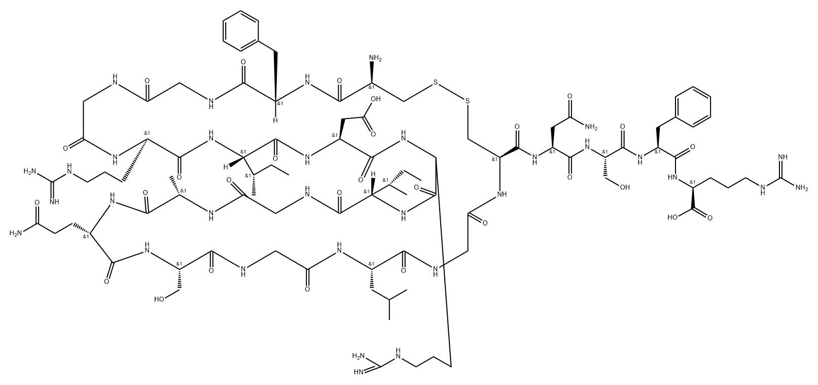 atrial natriuretic factor, des-Ser(5)-Ser(6)-