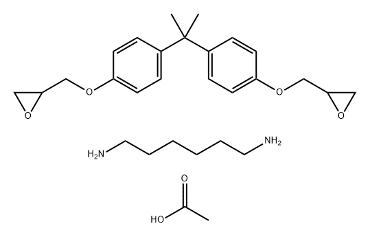 Acetic acid, reaction products with bisphenol A diglycidyl ether and hexamethylenediamine