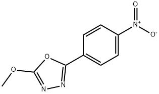 2-Methoxy-5-(4-nitrophenyl)-1,3,4-oxadiazole